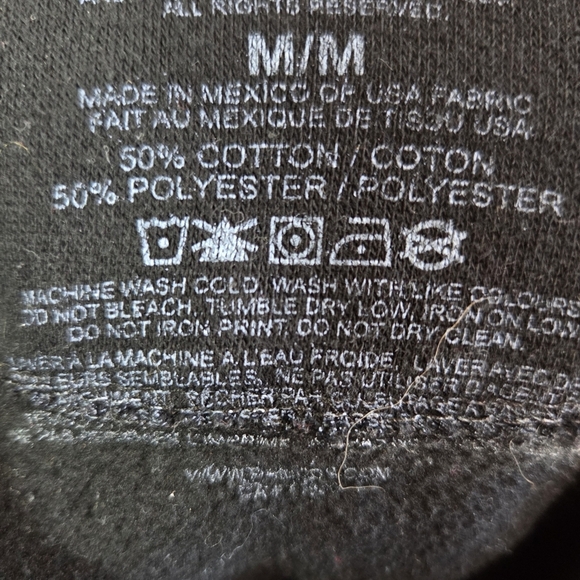 Sons Of Anarchy Samcro Black Graphic Hoodie Sweater Size Med - Picture 5 of 5